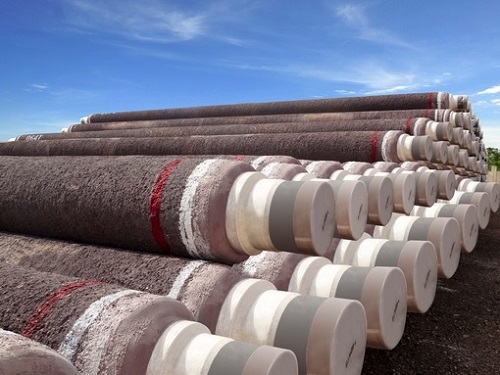 PVID has completed the line pipe coating service for DUA project