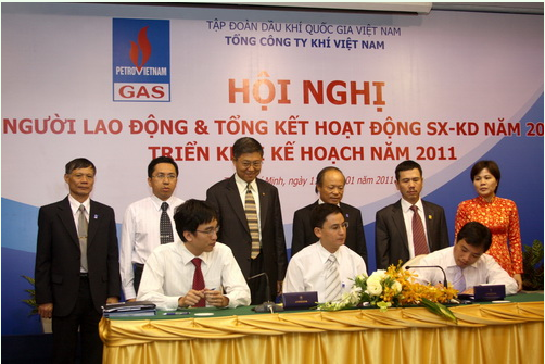 PV GAS - Những thành tựu nổi bật năm 2010