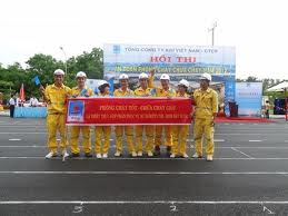 PVID đạt giải Nhất Hội thao AT - PCCC PV Gas năm 2012