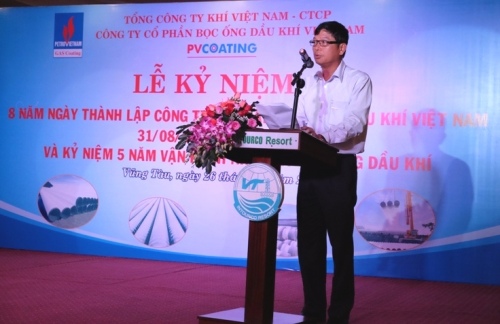 PVCOATING celebrated 8th anniversary of establishment and 5-year operation of pipe coating plant