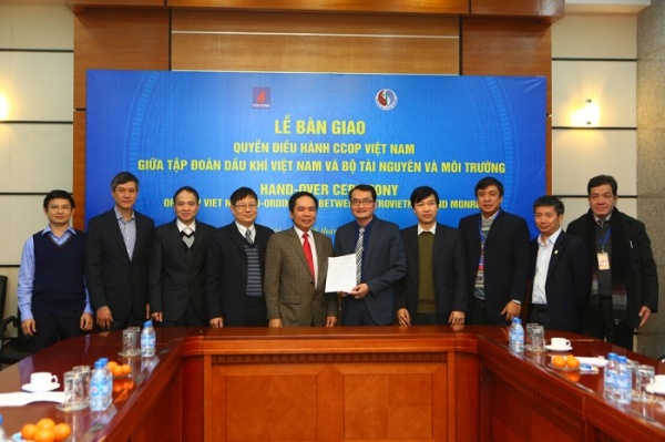 Petrovietnam handovers authority to manage CCOP Vietnam