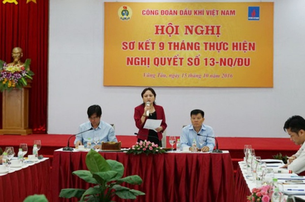 Công đoàn Dầu khí Việt Nam sơ kết thực hành tiết kiệm, sử dụng hiệu quả các nguồn lực