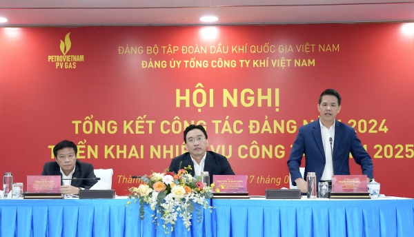 Đảng ủy PV GAS tổng kết công tác năm 2024, triển khai nhiệm vụ năm 2025