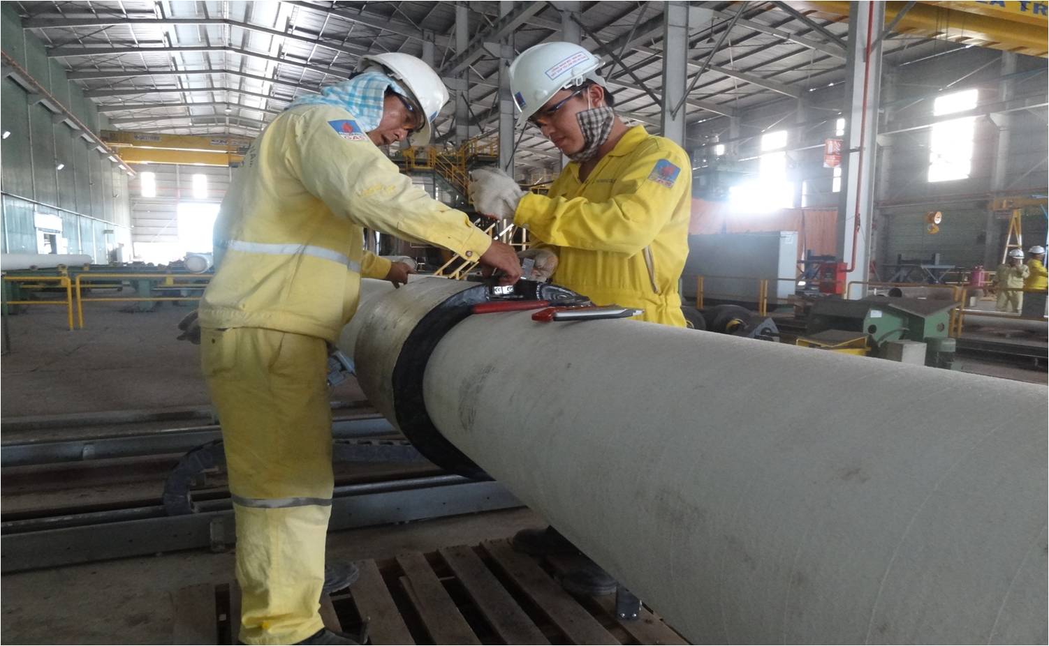 Provision of field joint coating for risers of WHP-MT1 for Bien Dong 1 project