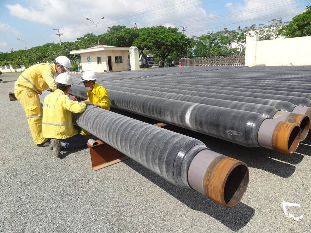 Provision of line pipes coating for RC5-RC6 gas pipeline and RC6-RC7 oil pipeline for Dragon Field Development project