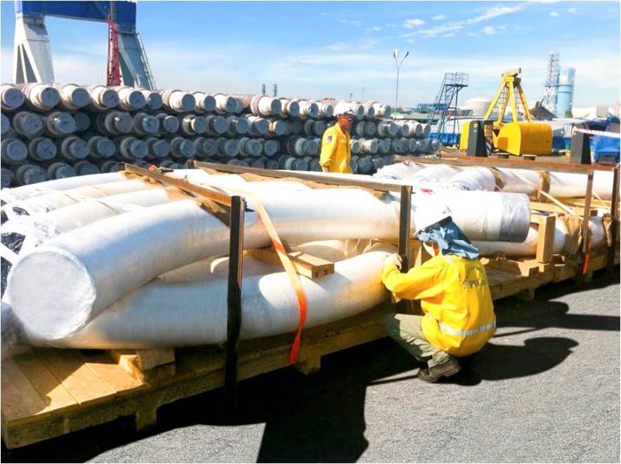 Provision of line pipes coating for GTC1-BK14 gas pipeline and GTC1-MTC1 oil pipeline