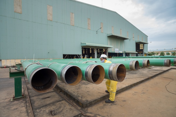 Line pipe coating for CTC1 Project