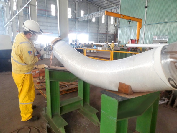 Line pipe Coating & bend coating for Sao Vang Dai Nguyet Project
